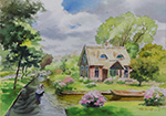 Giethoorn_Netherlands_悠遊羊角村_賴英澤 繪